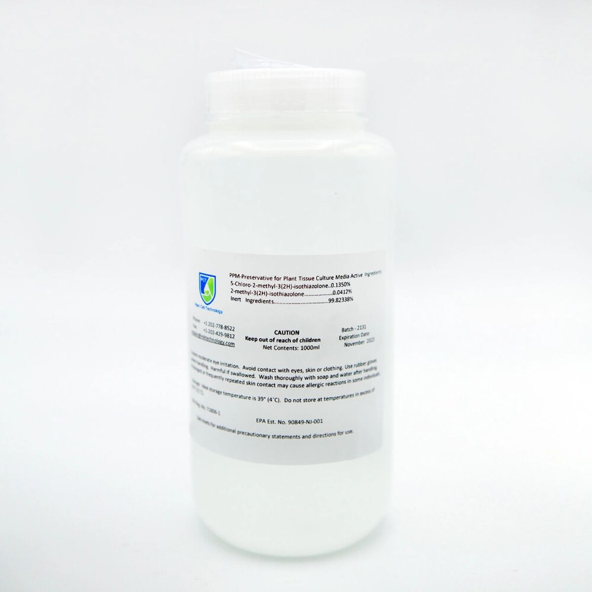 PPMPlant Preservative Mixture One Liter